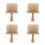 4Ud Cepillos Cuello Madera Para Suaves Y Uso 10