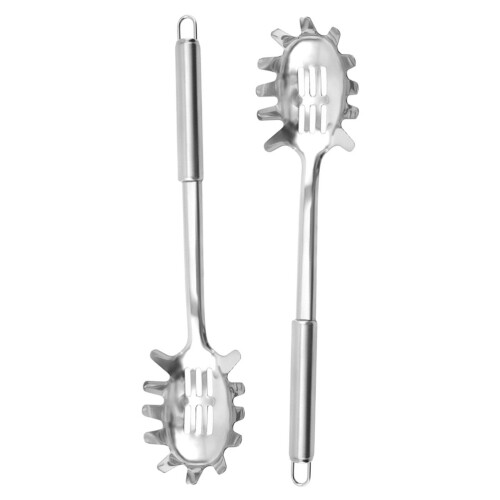 6Ud Servidor De Spaghetti Acero Inoxidable Cucharas Para Pasta 2