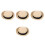 4Ud Mini Beige Para Muñecas Accesorios Y Decoración 10