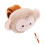 3Ud Brazaletes Mono De Peluche Marrón Para Y 1