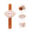 3Ud Brazaletes Mono De Peluche Marrón Para Y 11