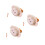 3Ud Brazaletes Mono De Peluche Marrón Para Y 10