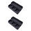 2Ud De Cajas Plásticas Negras Para Almacenar Con 8 Compartimentos 5