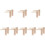 16Ud Matracas De Madera Beige Percusión Infantil Educativa 6