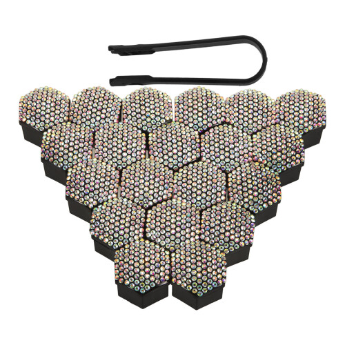 40Ud Tapas De ABS Multicolor Para Tuercas Y Accesorios De