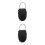 2Ud Ajustable Cable Acero Negro Compacto Y Portátil 8