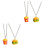 4Pièces Pendentif Original Élégant 3