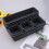 2Ud De Cajas Plásticas Negras Para Almacenar Con 8 Compartimentos 8