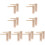 16Ud Matracas De Madera Beige Percusión Infantil Educativa 4