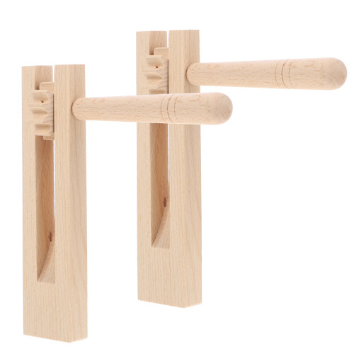 16Ud Matracas De Madera Beige Percusión Infantil Educativa 1