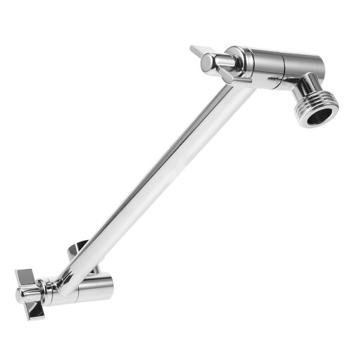 4Ud Extensor De Ducha Para Hogar Acero Inoxidable Plata 2