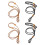 12Ud Cordones Ajustables Para Collares Con Holder De Variados 11