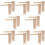 16Ud Matracas De Madera Beige Percusión Infantil Educativa 10