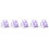 5Ud Para Hamster Y Roedores En PVC Morado Resistente 11