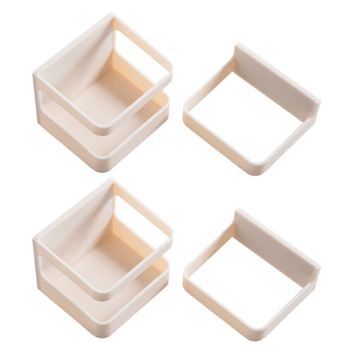 6Ud Repisa De Pared Para Beige Con De Drenaje Y ABS