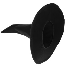 4Ud Sombrero Puntiaguda Negro Para Fiesta Y Disfraz