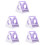5Ud Para Hamster Y Roedores En PVC Morado Resistente 8