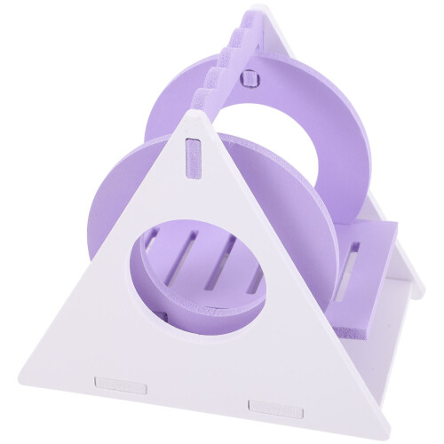5Ud Para Hamster Y Roedores En PVC Morado Resistente 1