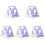 5Ud Para Hamster Y Roedores En PVC Morado Resistente 4