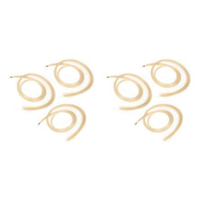 6Pcs Hank 31-31.5 Pouces Veritable Mongolian Crin de Cheval pour Violon, Alto, Violoncelle, Archet Basse, Couleur de La Photo