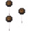 3Pièces Broches Lapel Épingle Pour Costume Stylé 9