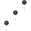 3Pièces Broches Lapel Épingle Pour Costume Stylé 7