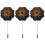 3Pièces Broches Lapel Épingle Pour Costume Stylé 6