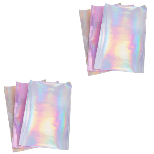 6Ud Cuero Sintético PU Multicolor Para Y Proyectos Handmade 2