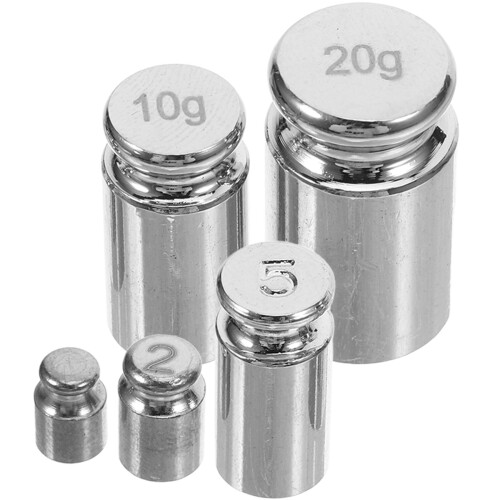 25Pièces Poids En Pour Calibrage Balance Gramme Usage Polyvalent 1