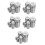 25Pièces Poids En Pour Calibrage Balance Gramme Usage Polyvalent 8