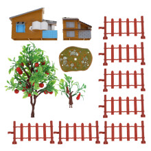 26Ud Simulación Casa Infantil Multicolor Decorativo DIY