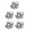 25Pièces Poids En Pour Calibrage Balance Gramme Usage Polyvalent 5