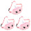 3Ud Para Niñas Unicornio Rosa De Para 4