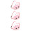 3Ud Para Niñas Unicornio Rosa De Para 10