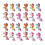 150Ud Botones De Madera 2 Para Scrapbooking Y Decoración 10
