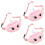 3Ud Para Niñas Unicornio Rosa De Para 8
