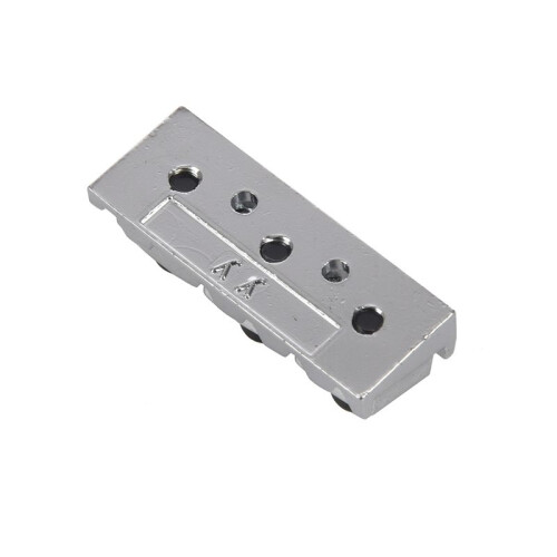 2X Electric Guitar String Locking Nut for Tremolo Bridge 42.2mm Silver 2