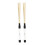 2Pares Baquetas Blancas De Madera Para Batería, De Percusión 1
