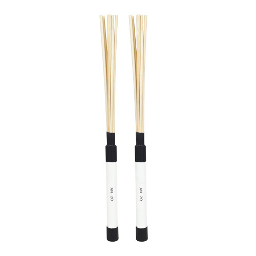 2Pares Baquetas Blancas De Madera Para Batería, De Percusión