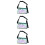 3Ud De Mujer PVC Transparente Multicolor Gran Capacidad 8