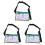 3Ud De Mujer PVC Transparente Multicolor Gran Capacidad 2