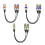 6Ud Cable Balanceado Xlr Macho A Xlr Para Micrófono 1