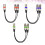 6Ud Cable Balanceado Xlr Macho A Xlr Para Micrófono 11