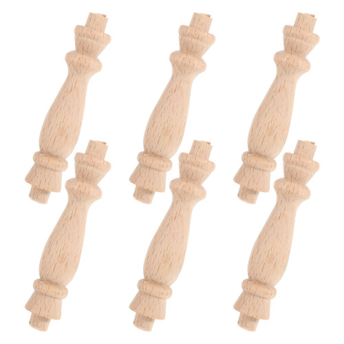 30Ud Balustres De Madera Maciza Para Decoración Y Balcones