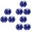9Pièces Accessoires Pompons Cheerleader Compacts Résistants 8