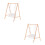 2Ud Miniatura Pla Para Decorar Casas De Muñecas Multicolor 7