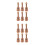 12Ud Mini Guitarras De Multicolor Para Decoración Y Regalo 7