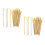 200Pièces Bambou Beige Pour Lanternes Papier À Usage Enfant 8