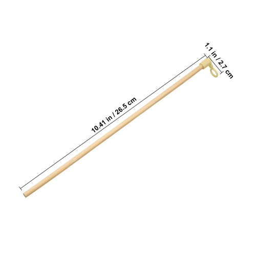 200Pièces Bambou Beige Pour Lanternes Papier À Usage Enfant 1