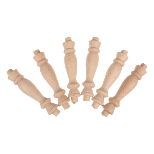 30Ud Balustres De Madera Maciza Para Decoración Y Balcones 1